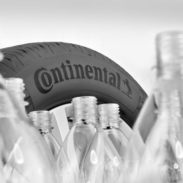 Continental – Pneus aus gebrauchten PET-Flaschen
